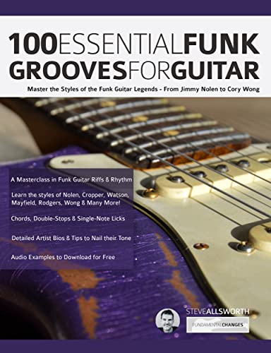 100 Essential Funk Grooves for Guitar: Master the Styles of the Funk Guitar Legends