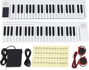 88 teclas Teclado musical Acessórios para instrumentos de piano removíveis eletrônicos