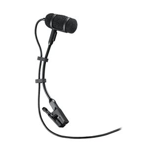 Audio-Technica Microfone condensador cardióide com garra para instrumento – PRO35