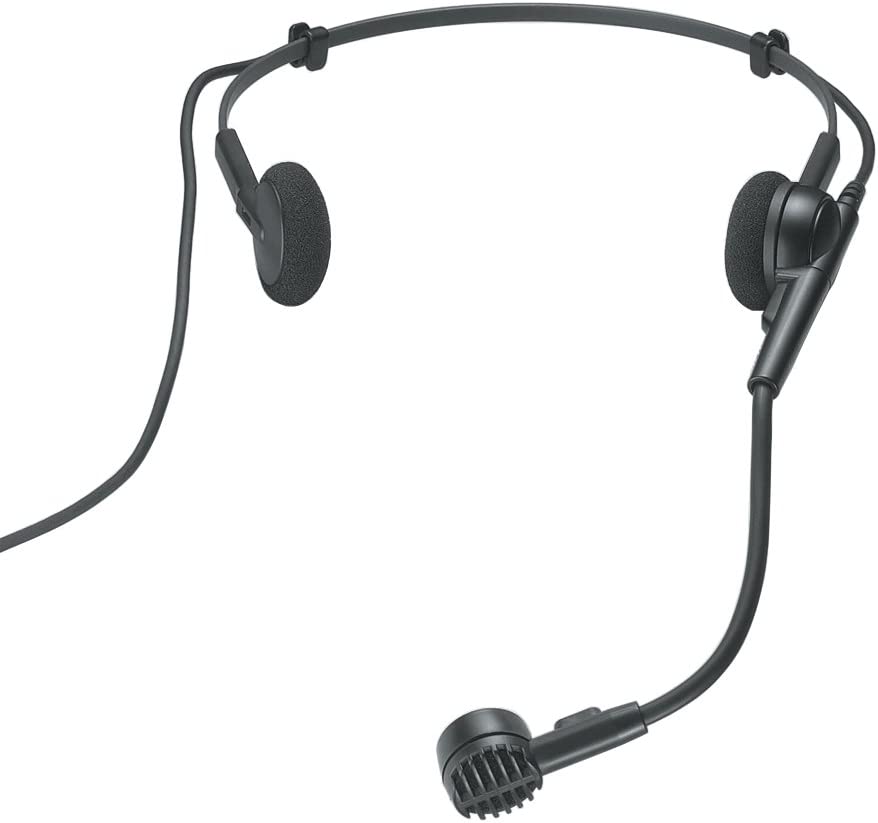 Audio-Technica Microfone PRO 8HEcW Hypercardioid Dynamic Headworn
