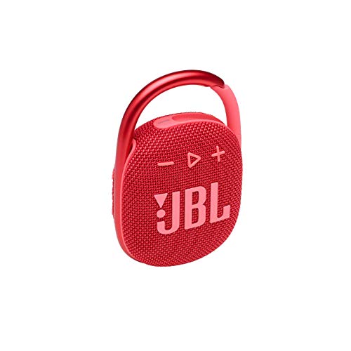 Caixa de Som Bluetooth JBL CLIP 4 5W Vermelha - JBLCLIP4RED