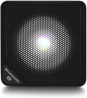 Caixa de Som Cubo Speaker com 3W Luz de LED Conexão USB Bluetooth AUX Entrada Cartão Micro SD