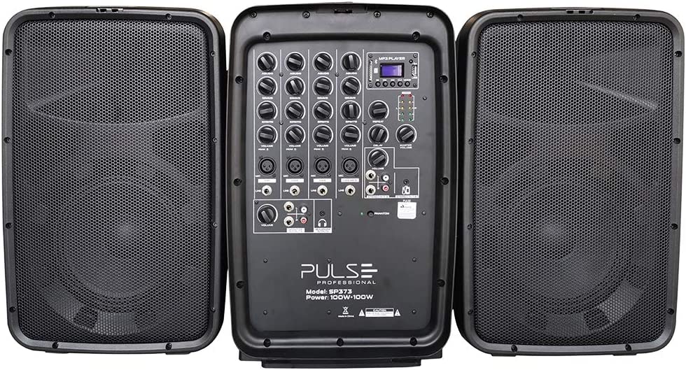 Combo Caixa de Som Speaker Pulse SP373 Double 10 Pol Multicanais