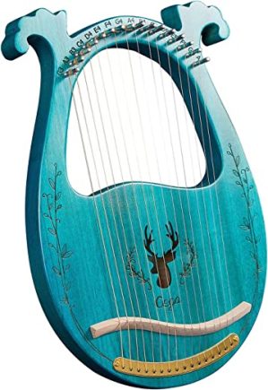 DOYING C Key 16-String Wooden Lyre Harp