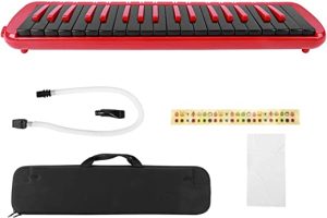 F-37s Melodica 37 Teclas com Boquilha Air Piano Teclado Vento Instrumento Musical