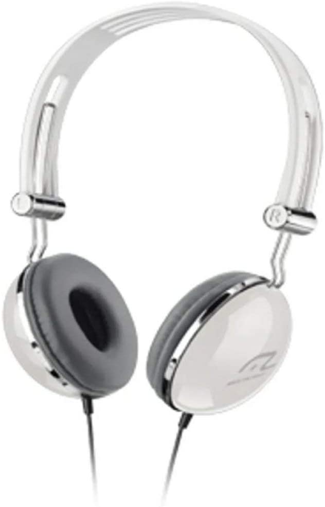 Fone De Ouvido Multilaser Headphone Vibe Design Retro P2 Branco - PH054