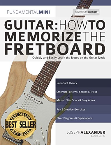 Guitar: How to Memorize the Fretboard: Quickly and Easily Learn the Notes on the Guitar Neck (Beginner Guitar Books)