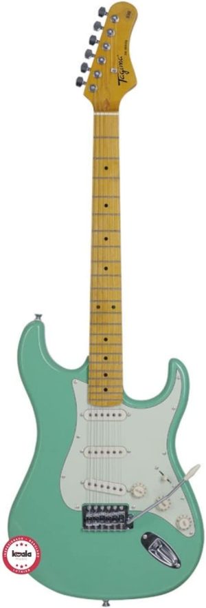 Guitarra elétrica TG-530 Surf green Woodstock Series Tagima