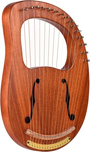harpa de lira WH-16 16 cordas de madeira de lira harpa de metal cordas