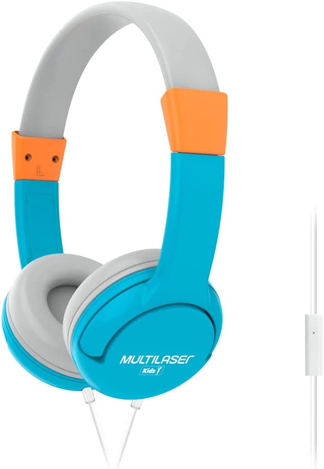 Headphone Multilaser Kids Happy Azul - PH377