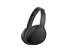 Headphone Sony WH-CH710N Preto sem fio Bluetooth com Noise Cancelling e microfone, Grande