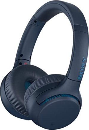 Headphone WH-XB700 sem fio Bluetooth com Extra Bass Sony, com Alexa Integrada, Azul