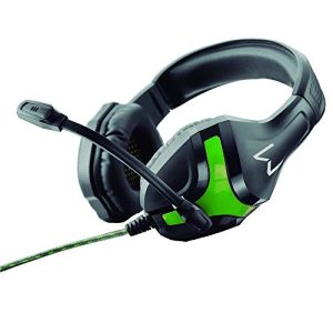 Headset Gamer Harve P2 Stereo Preto/Verde Warrior – PH298