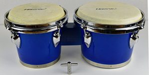 Hisonic Conjunto Bongo de madeira ajustável Signature Series HS4613 (15,24 cm e 17,78 cm)