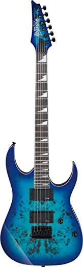 Ibanez Guitarra elétrica de corpo sólido de 6 cordas