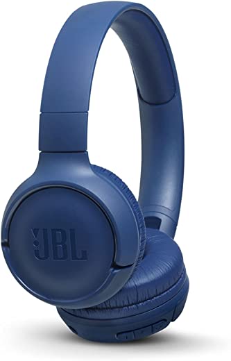 JBL Fone de ouvido Bluetooth sem fio TUNE 500BT – Azul