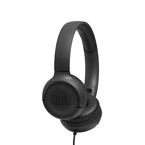 JBL TUNE 500 – Fones de ouvido intra-auriculares com fio – Preto