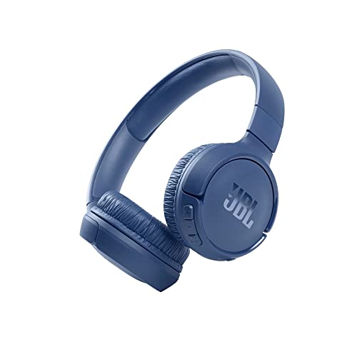JBL Tune 510BT: Fones de ouvido supra-auriculares sem fio com som Purebass - Azul