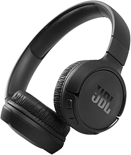 JBL Tune 510BT: Fones de ouvido supra-auriculares sem fio com som Purebass - Preto