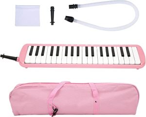 Melodica Teclado de 37 teclas, instrumento musical de sopro profissional,