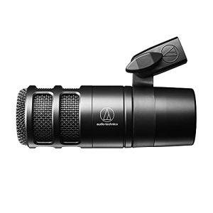 Microfone Podcast Dinâmico Hypercardioid Audio-Technica AT2040
