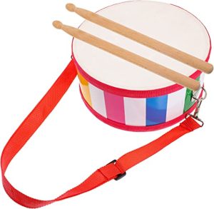 Cheap 12inch Snare Drum Head with Drumsticks Shoulder Strap Drum Key for  Student Band