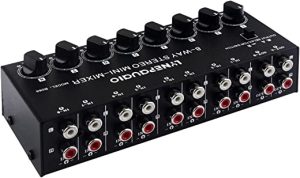 Moniss B066 Mini Mixer Estéreo 8 Canais Misturador