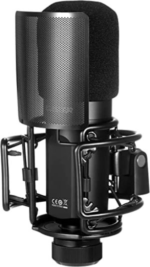 Moniss Microfone De Gravação Profissional Pc-K750 Microfone De Gravação
