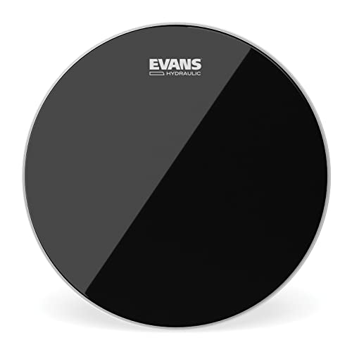 Pele Para Caixa / Tom Hidraulica Preta 12" Evans Tt12Hbg