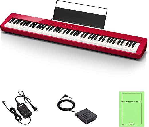 Piano Casio Px-s1000 Vermelho Bluetooth Lançamento 88 Teclas