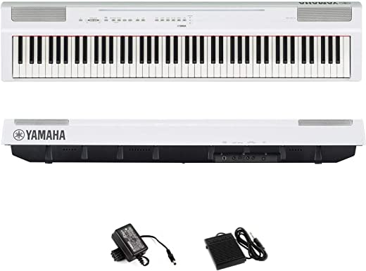 Piano Digital 88 Teclas c/Fonte P125WH Branco YAMAHA, Yamaha, P125WH