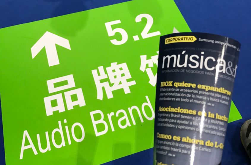 Pavilhões da Prolight + Sound Guangzhou no China Import and Export Fair Complex