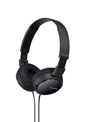 Sony MDR-ZX110 – Fone de Ouvido Dobrável, Preto