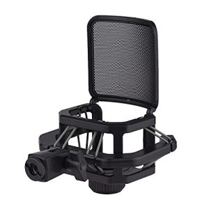 Tomshin Suporte de suporte de microfone antivibração para microfone de