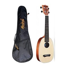 Ukulele Acustico Akahai Ronsani Kps21 Pineapple Spruce