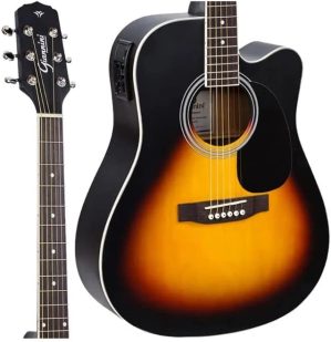 Violao Eletrico Aco Gdc-1 Ceq Vsb-S Sb