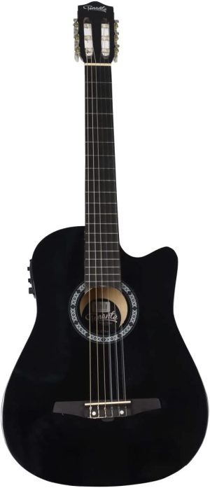 VIOLÃO TONANTE 39" CUTAWAY ELÉTRICO NYLON TNE39 PRETO