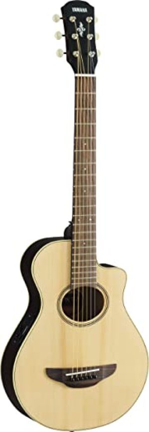 Violão Yamaha Apxt2 Nt Natural 3/4 Com Capa Elétrico