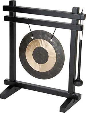 Woodstock Chimes WDG – Gongo de mesa musical com som original garantido