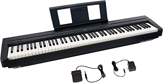 Yamaha Piano digital ponderado de 88 teclas P45