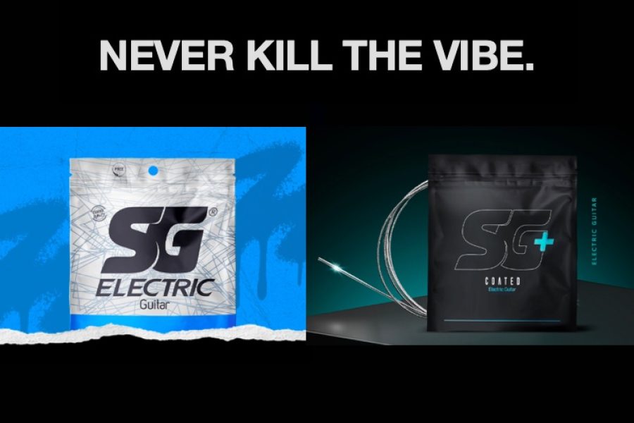 Rebranding da SG Strings destaca a divisão das linhas SG e SG+