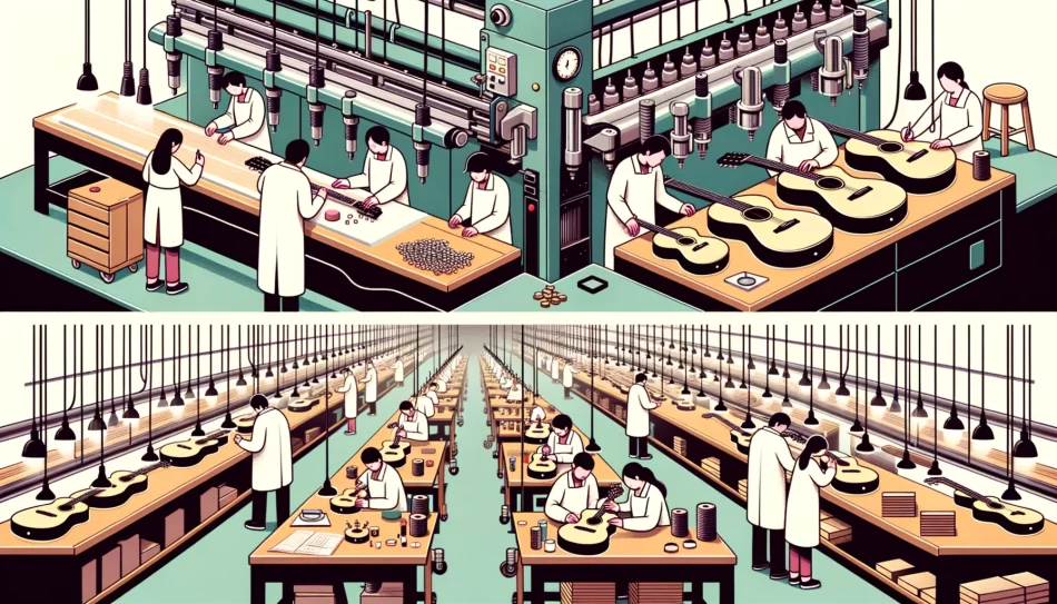 fabrica de guitarra