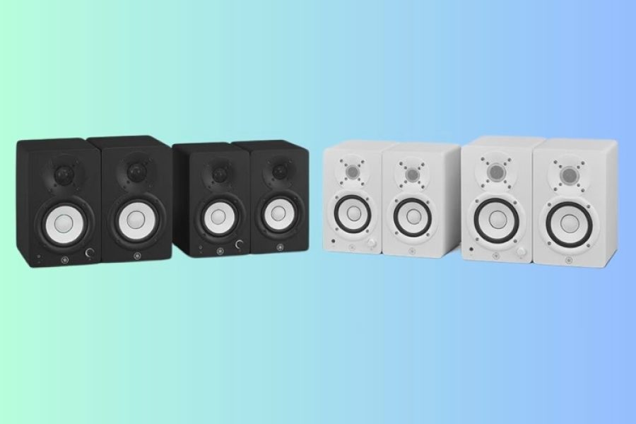 Yamaha lança monitores de estúdio compactos HS3/HS4 