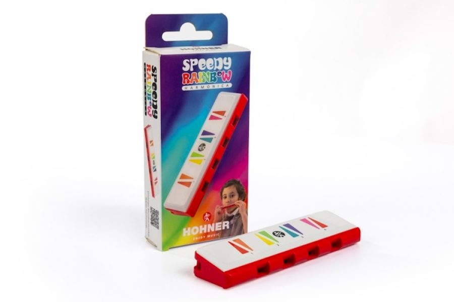 Hohner apresenta a gaita Speedy Rainbow para iniciantes