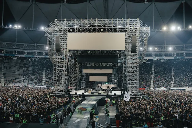 JBL fornece som para show de La Renga na Argentina