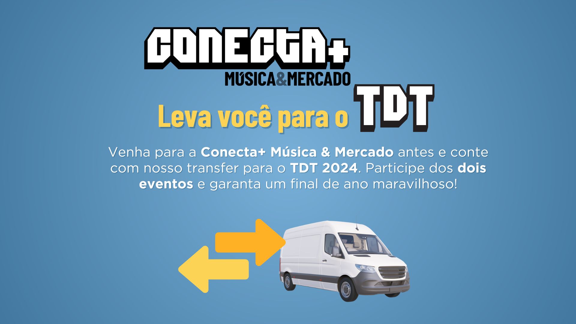 transfer conecta para o tdt