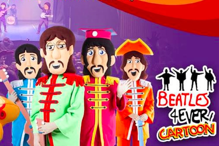 beatles 4ever cartoon 750x500