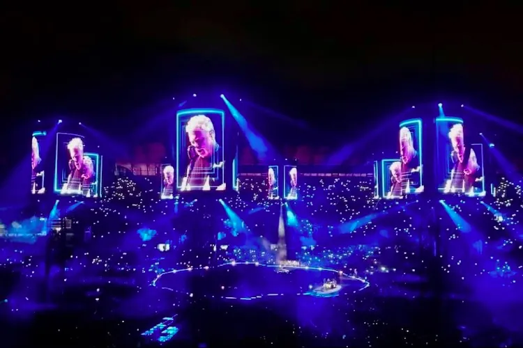 M72 Tour do Metallica com iluminação Vari-Lite no México