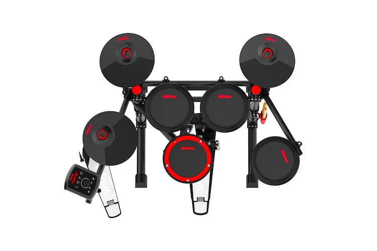 ddrum tem um novo set eletrônico E-Flex BT8 para prática silenciosa em espaços pequenos