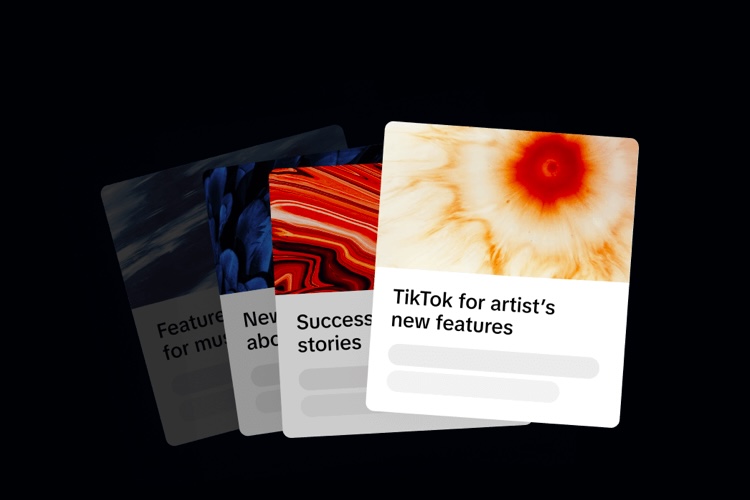tiktok for artists 750x500
